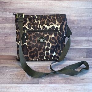 Coach, Leopard Print Crossbody